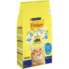 Сухий корм Friskies Sterilised для стерилізованих кішок, з лососем і овочами 10 КГ