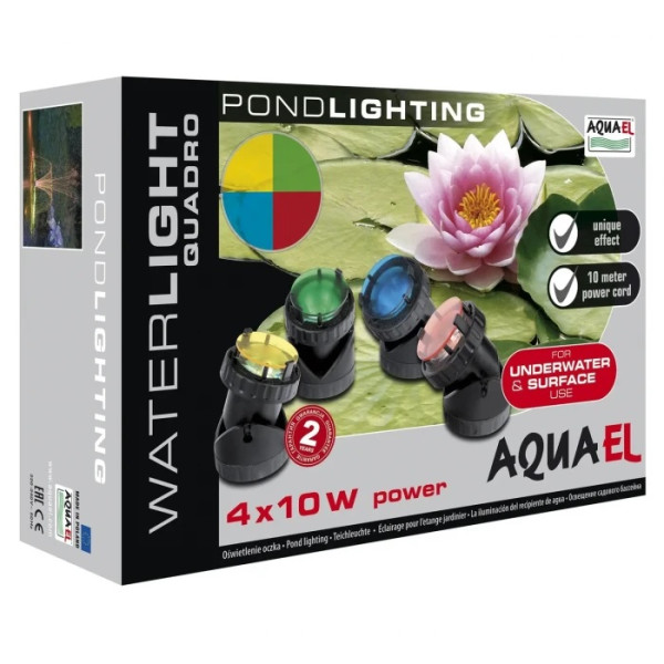 Купити Набір ламп для ставка Aquael « WaterLight Quadro» 4 шт.