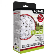 Наповнювач для фільтра Aquael « BioCeraMax 1200» керамічні кільця 1 л