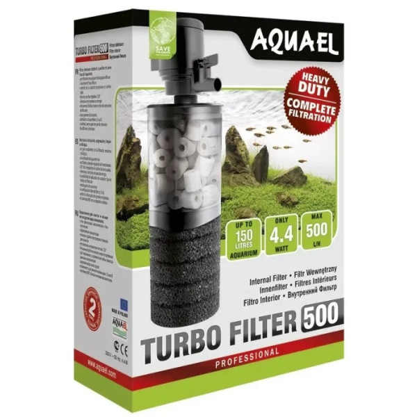 Купити Внутрішній фільтр Aquael « Turbo Filter 500» для акваріуму до 150 л