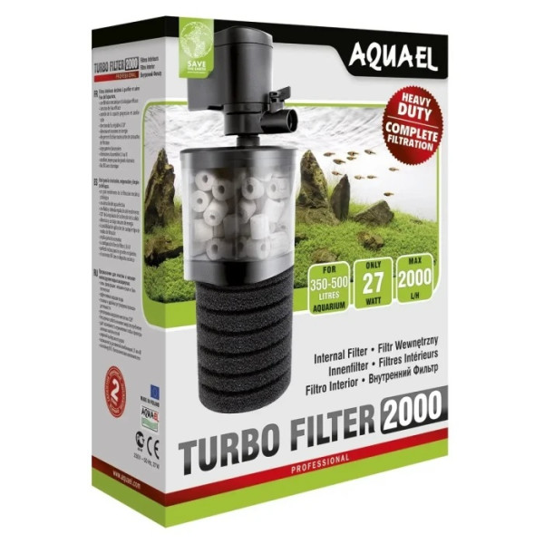 Купити Внутрішній фільтр Aquael «Turbo Filter 2000» для акваріуму 350-500 л