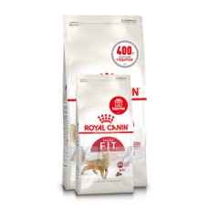Акція! Корм для домашніх та вуличних котів ROYAL CANIN FIT 2 кг + 400 г у подарунок