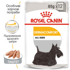 Вологий корм для собак ROYAL CANIN DERMACOMFORT LOAF 85 г x 12 шт