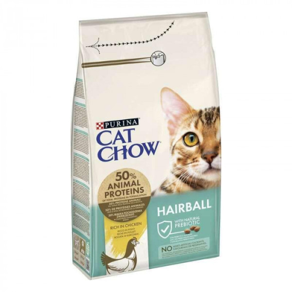 Купити Сухий корм Purina Cat Chow Кет Чау Hairball Control для котів із контролем утворення грудок шерсті 1.5 кг