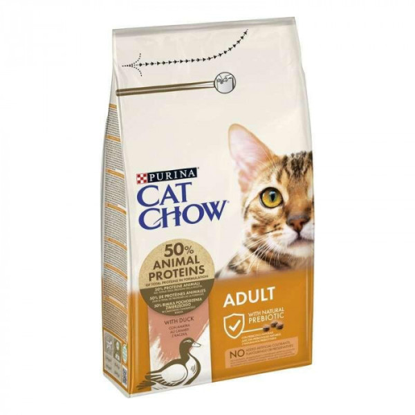 Купити Сухий корм Purina Cat Chow (Кет Чау) Adult Duck для кішок з качкою 15 кг