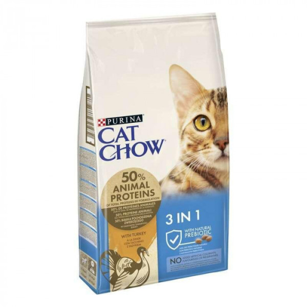 Купити Сухий корм Purina Cat Chow (Кет Чау) Special Care 3 in1 (3 в 1) для котів 1.5 кг