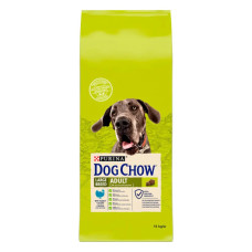 Сухий корм Purina Dog Chow Adult Large Breed для дорослих собак великих порід зі смаком індички 14 кг