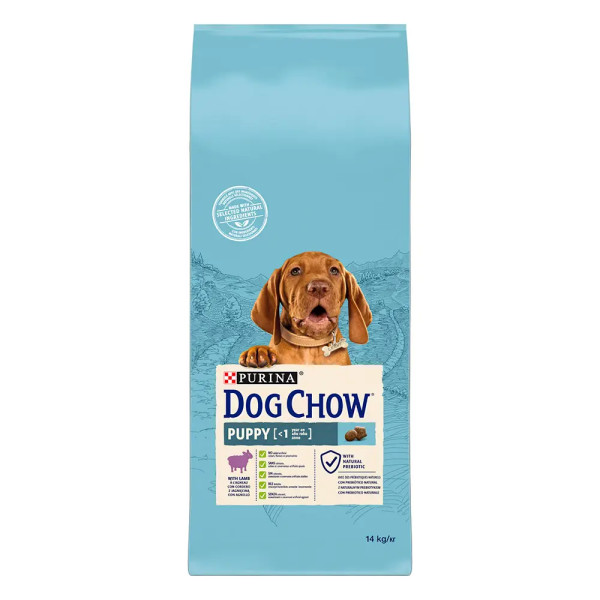 Купити Сухий корм Purina Dog Chow Puppy Lamb для цуценят зі смаком ягняти 14 кг