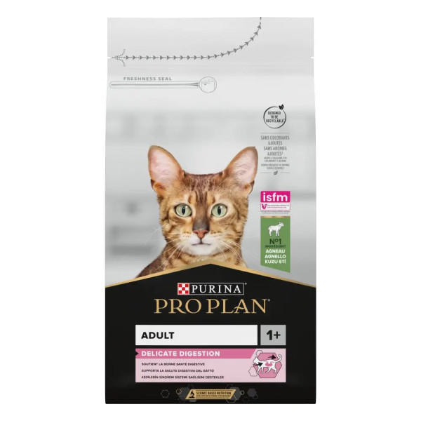 Купити Сухий корм Про План (Pro Plan) Delicate для котів з чутливим травленням, c ягням 1.5 КГ
