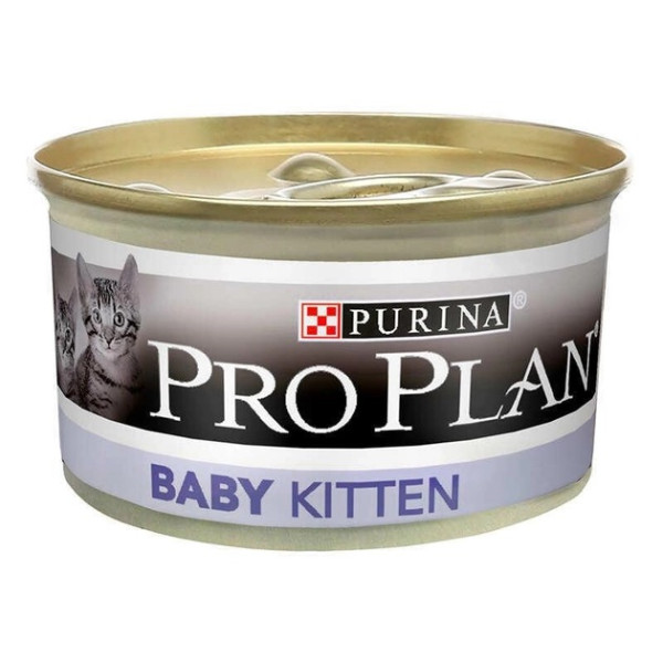 Купити Purina Pro Plan Baby консерви для котят, мус з куркою 85г*24шт