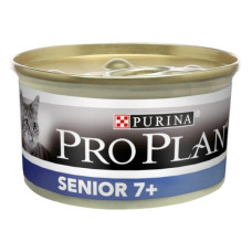 Purina Pro Plan Senior 7+ консерви для кішок за 7 років, з тунцем 85г*24шт