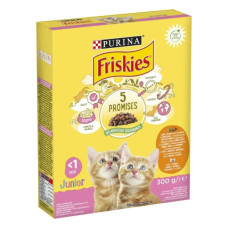 Сухий корм Friskies Junior для кошенят з куркою, молоком і овочами 10 кг