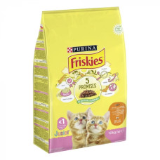 Сухий корм Friskies Junior для кошенят з куркою, молоком і овочами 300 г