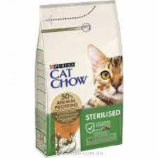 Сухий корм Cat Chow (Кет Чау) special Care Sterelized Cat Turkey для стерильних котів з індичкою 15 кг