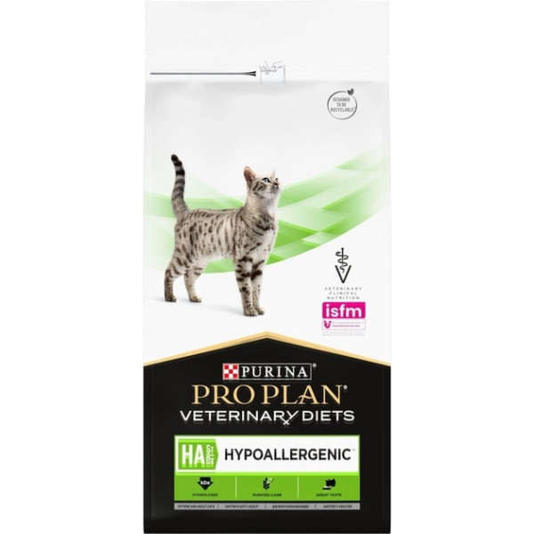 Купити Сухий корм для котів, при харчовій алергії Pro Plan Veterinary Diets HA Hypoallergenic 1.3 кг