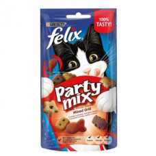 Лакомство для котів Felix Party Mix Grill Mix Фелікс Гріль Мікс 60р*8шт