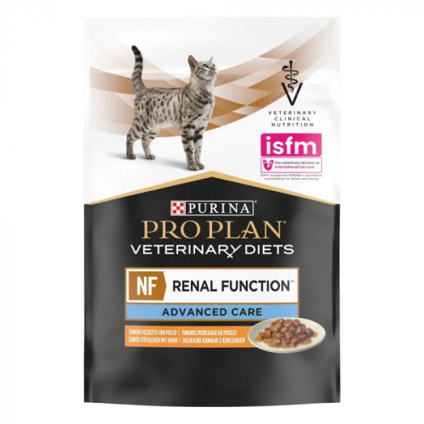 Купити Вологий корм для котів, при захворюваннях нирок Pro Plan Veterinary Diets Renal 85г *10шт (курка)