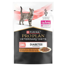 Вологий корм для котів Pro Plan Veterinary Diets Diabetes Managment pouch 85 г*10 шт курка