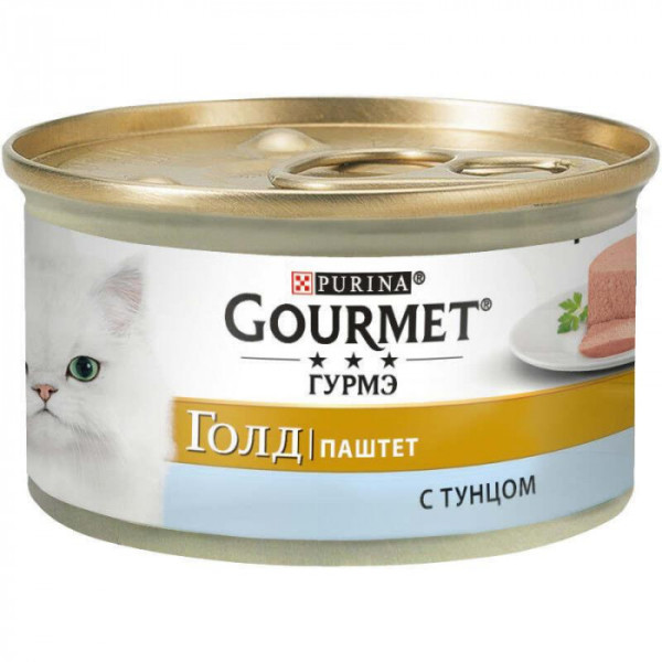Купити Gourmet Gold (Гурме Голд) консерви для кішок паштет із тунцем 85 г*24шт