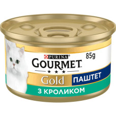 Гурме Голд консерви для кішок паштет з кроликом 85 г*24 шт.