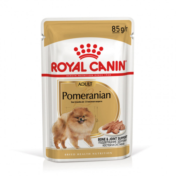 Купити Вологий корм для собак ROYAL CANIN POMERANIAN ADULT паштет 85 г * 12 шт блок