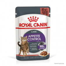 Вологий корм для дорослих котів ROYAL CANIN APPETITE CONTROL CARE шматочки в соусі 85 г * 12 шт блок