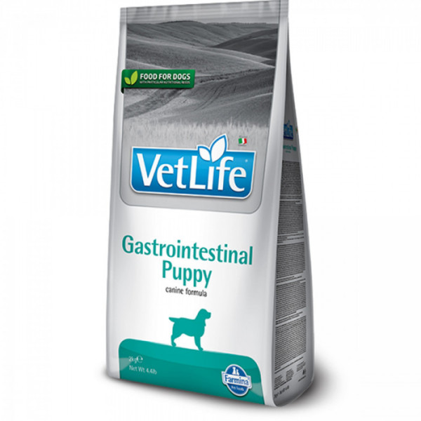 Купити Сухий корм Farmina Vet Life Gastrointestinal Puppy для цуценят, при захворюванні ШКТ, 2 кг