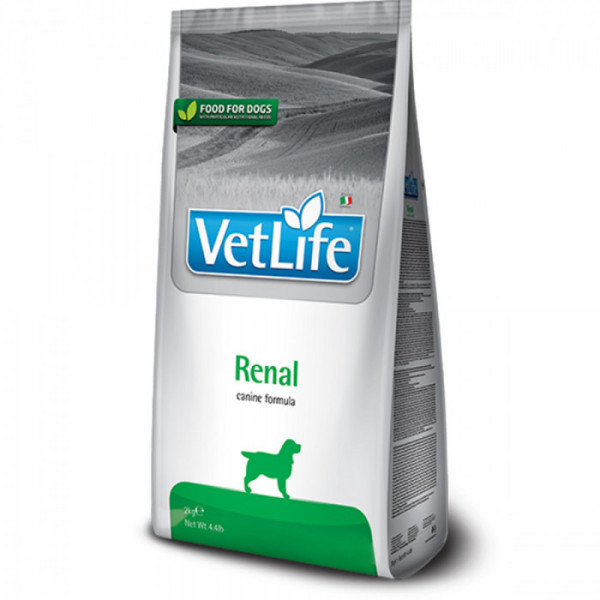 Купити Сухий корм Farmina Vet Life Renal для собак, для підтримки функції нирок, 2 кг
