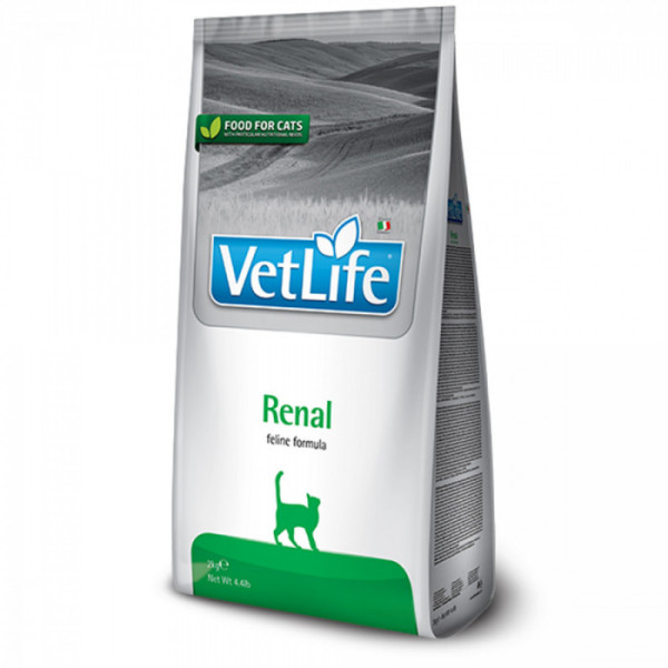 Купити Сухий корм Farmina Vet Life Renal для котів, для підтримки функції нирок, 2 кг