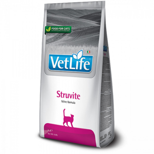 Купити Сухий корм Farmina Vet Life Struvite для котів, для розчинення струвітних уролітів, 2 кг