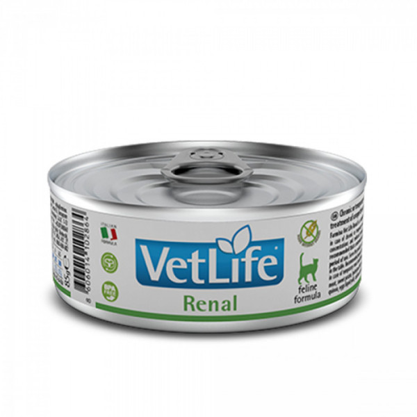 Купити Вологий корм Farmina Vet Life Renal для котів, для підтримки функції нирок, 85 г*12 шт