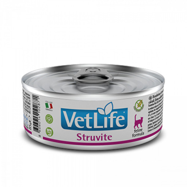 Купити Вологий корм Farmina Vet Life Struvite для котів, для розчинення струвітних уролітів, 85 г*12 шт