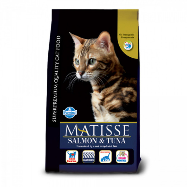 Купити Сухий корм Farmina Matisse Adult Salmon & Tuna для дорослих котів, лосось та тунець, 1.5 кг