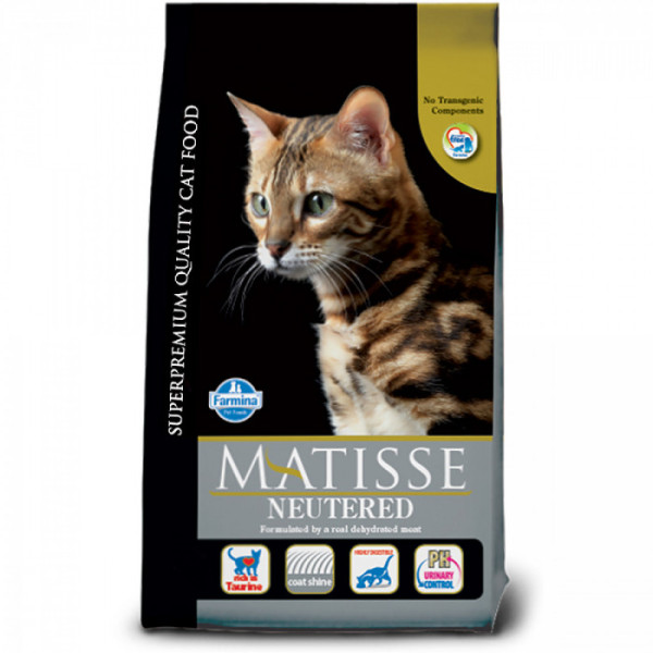 Купити Сухий корм Farmina Matisse Neutered Chicken для стерилізованих кішок, з куркою, 10 кг