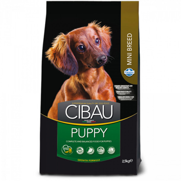Купити Сухий корм Farmina Cibau Puppy Mini для цуценят дрібних порід, з куркою, 2.5 кг