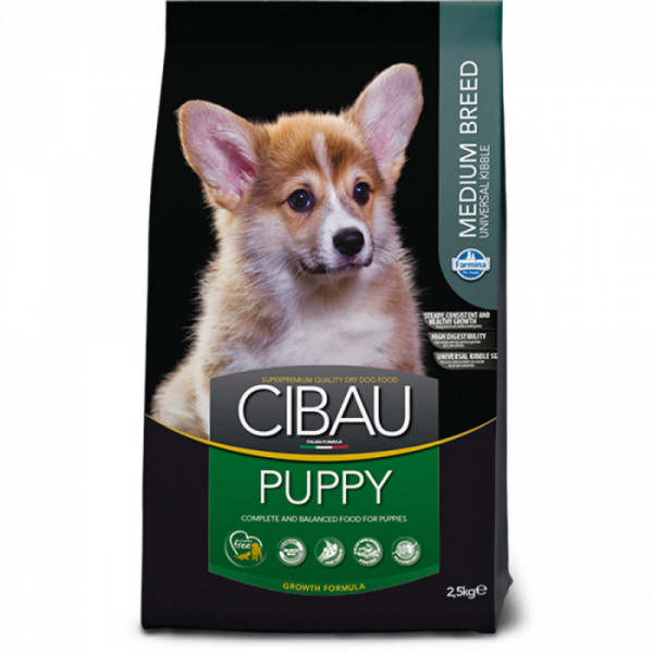 Купити Сухий корм Farmina Cibau Puppy Medium для цуценят середніх порід, з куркою, 2.5 кг
