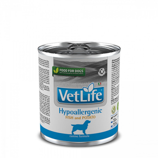 Купити Вологий корм Farmina Vet Life Hypoallergenic Fish&Potato для собак, при харчовій алергії, 300 г