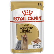 Вологий корм для дорослих собак ROYAL CANIN YORKSHIRE ADULT 85 г * 12 шт блок