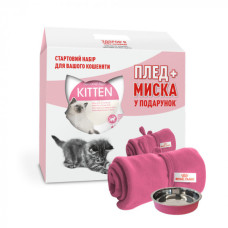 Акція! ROYAL CANIN KITTEN 2 кг. Набір для котенка: корм + плед і миска в подарунок