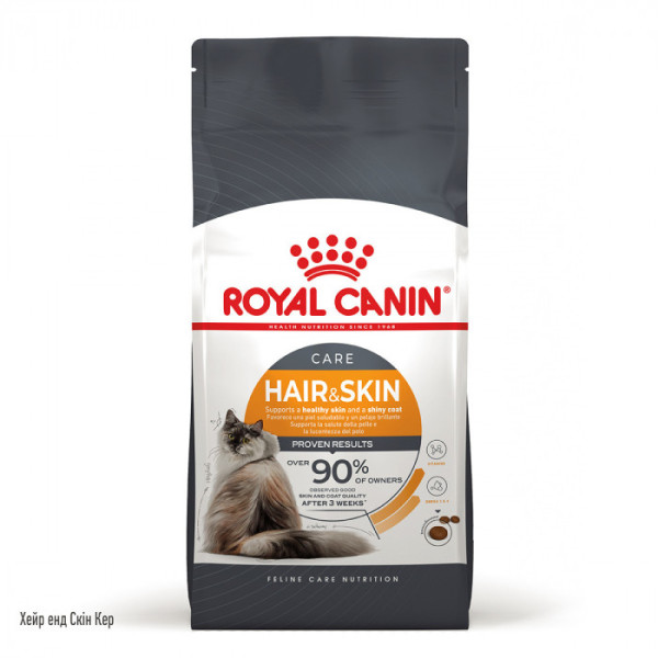 Купити Корм для котів ROYAL CANIN HAIR&SKIN CARE 400 г