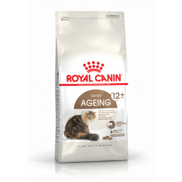 Купити Корм для зрілих домашніх котів ROYAL CANIN AGEING 12+  2 кг