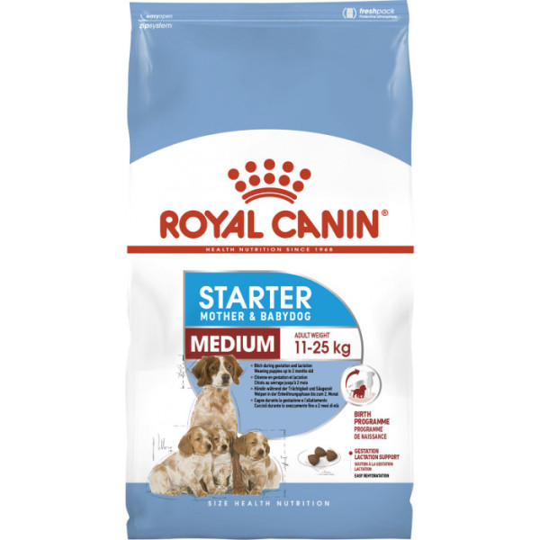 Купити Корм для новонароджених собак ROYAL CANIN MEDIUM STARTER 12 кг