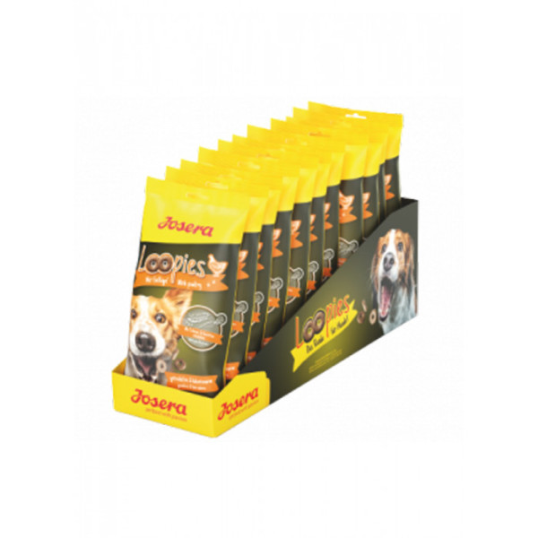 Купити Упаковка ласощів Josera Loopies Geflüge для собак з куркою 11шт * 150 г