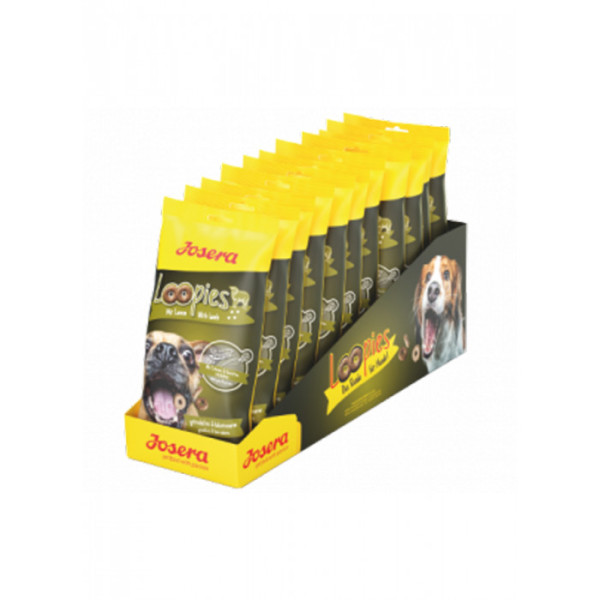 Купити Упаковка ласощів Josera Loopies Lamb для собак з ягнятком 11шт * 150 г