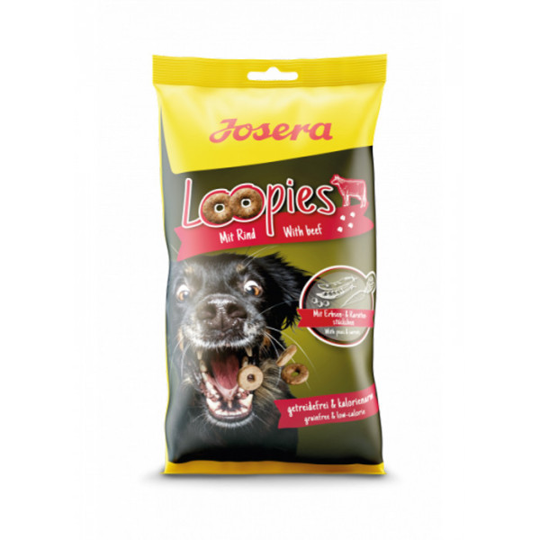 Купити Ласощі Josera Loopies mit Rind для собак з яловичиною 150 г