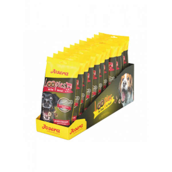 Купити Упаковка ласощів Josera Loopies Rind для собак з яловичиною 11шт * 150 г
