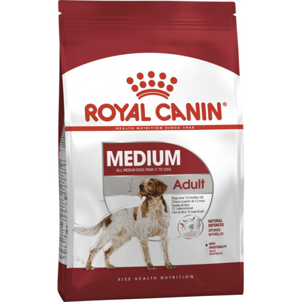 Купити Корм для дорослих собак ROYAL CANIN MEDIUM ADULT 15 кг