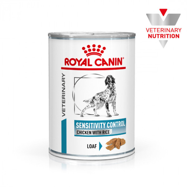 Купити Вологий корм для дорослих собак ROYAL CANIN SENSITIVITY CONTROL CHICKEN DOG Cans 410 г * 12шт