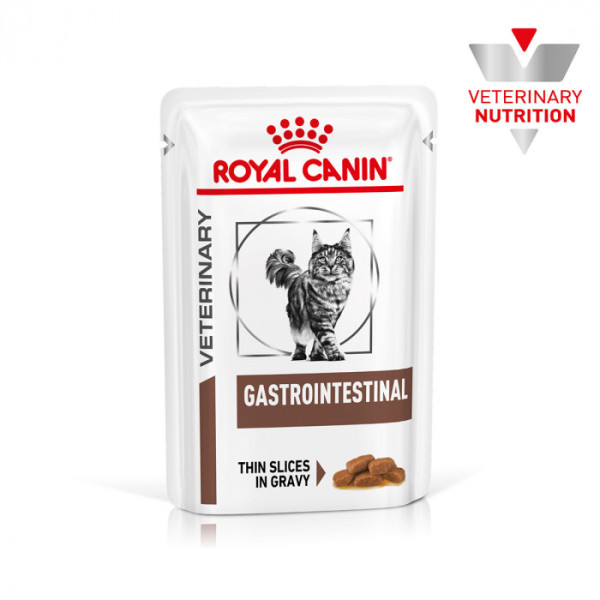 Купити Вологий корм для дорослих котів ROYAL CANIN GASTRO-INTESTINAL CAT Pouches  85 г x 12 шт