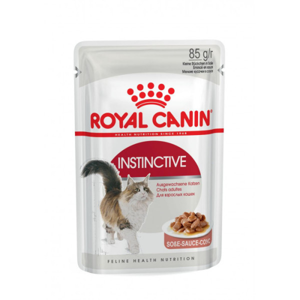 Купити Вологий корм для дорослих котів ROYAL CANIN INSTINCTIVE IN GRAVY 85 кг * 12 шт блок
